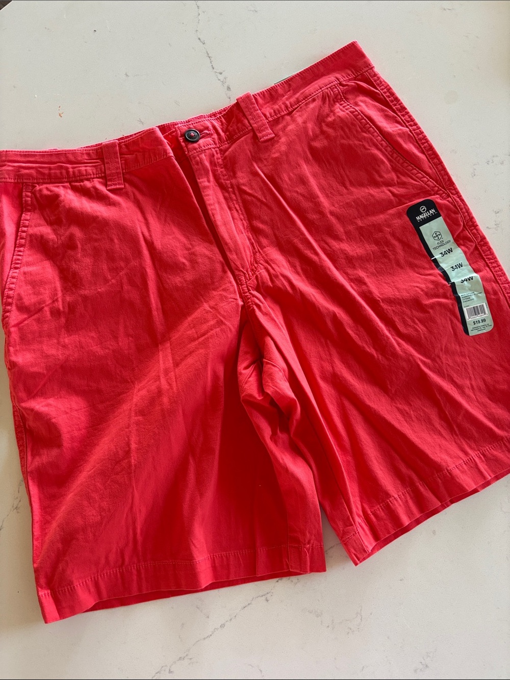 Magellan Outdoors Men's Summerville Cayenne Casual Shorts